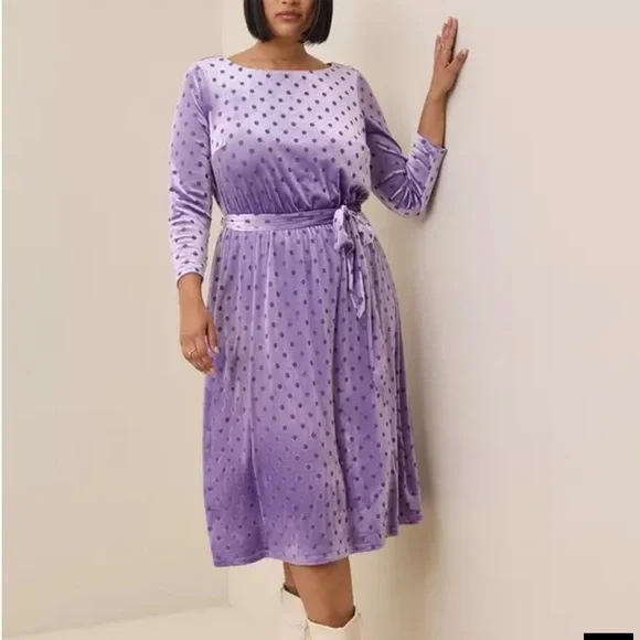 fitted lace wedding dress Sleeveless Light Purple Polka Dots Print Vintage Dress Square Neck Tunic  Swing Women Summer Dresses at Amazon Women's Clothing store main image 0